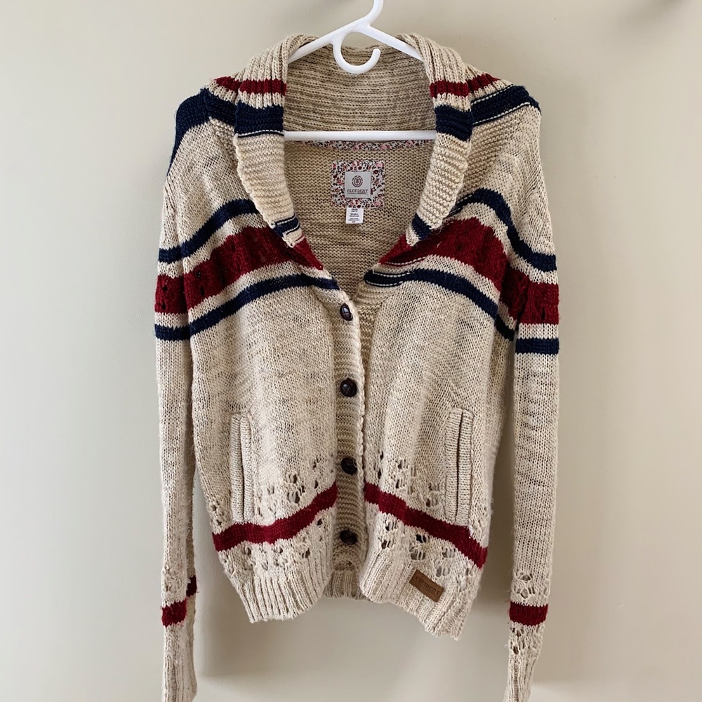 Element Eden Button-up Cardigan. Size medium